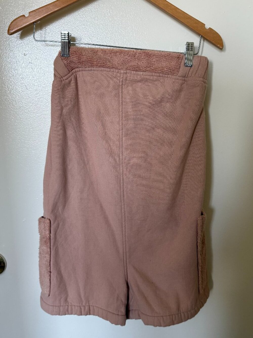 Lunya Knit Terry Romper Playsuit In Dusty Rose XS/S